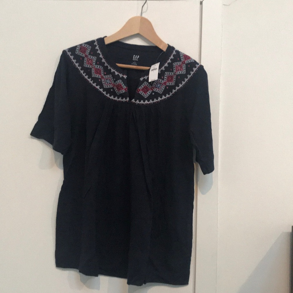 Gap Maternity Top Navy